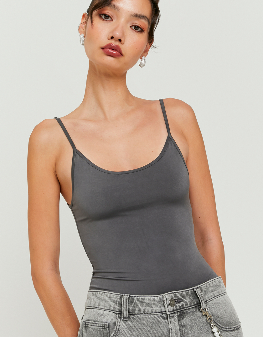 Basic Grey Bodysuit