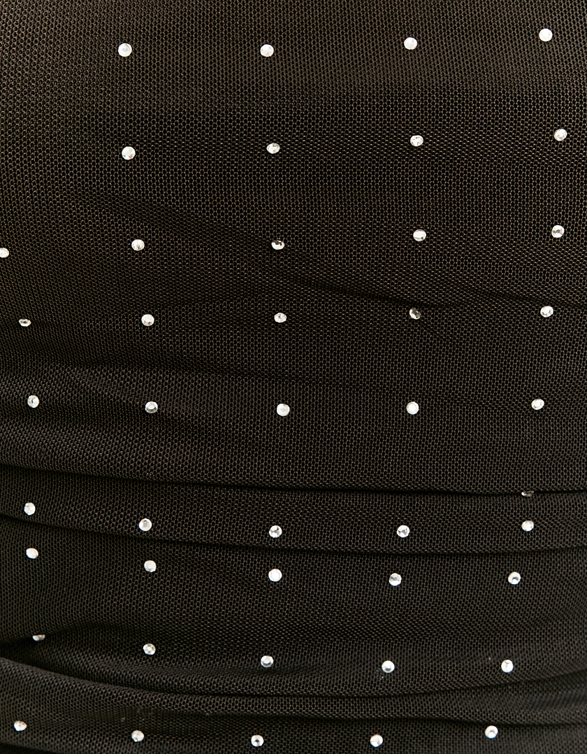 Black Bodysuit with Strass | TALLY WEiJL Germany