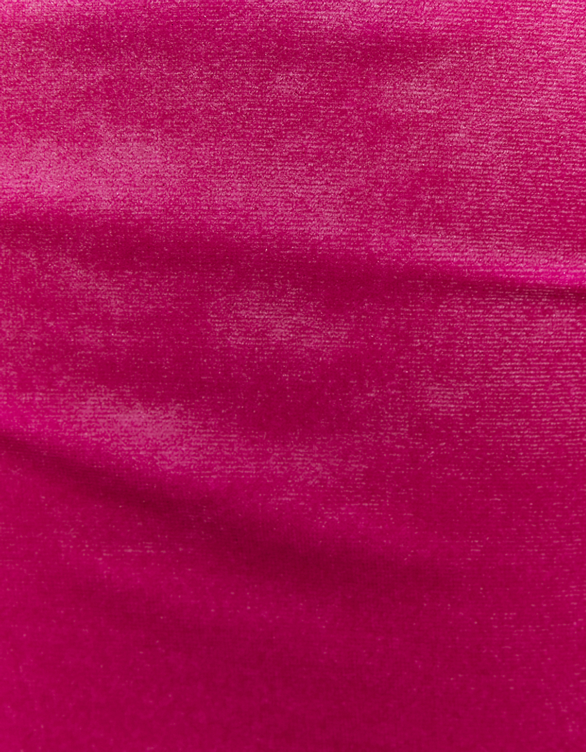 TALLY WEiJL, Pink Cut Out Velvet Bodysuit for Women