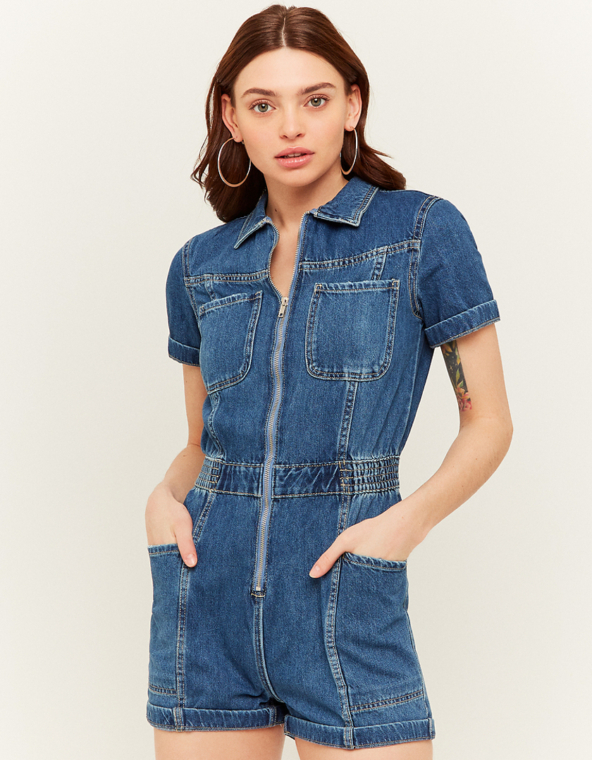 TALLY WEiJL, Jeans Playsuit for Women