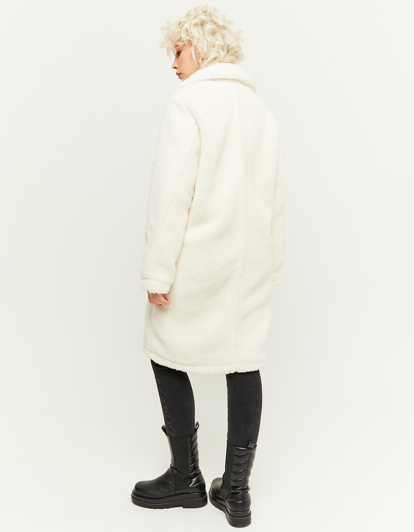 TALLY WEiJL, White Long Coat for Women