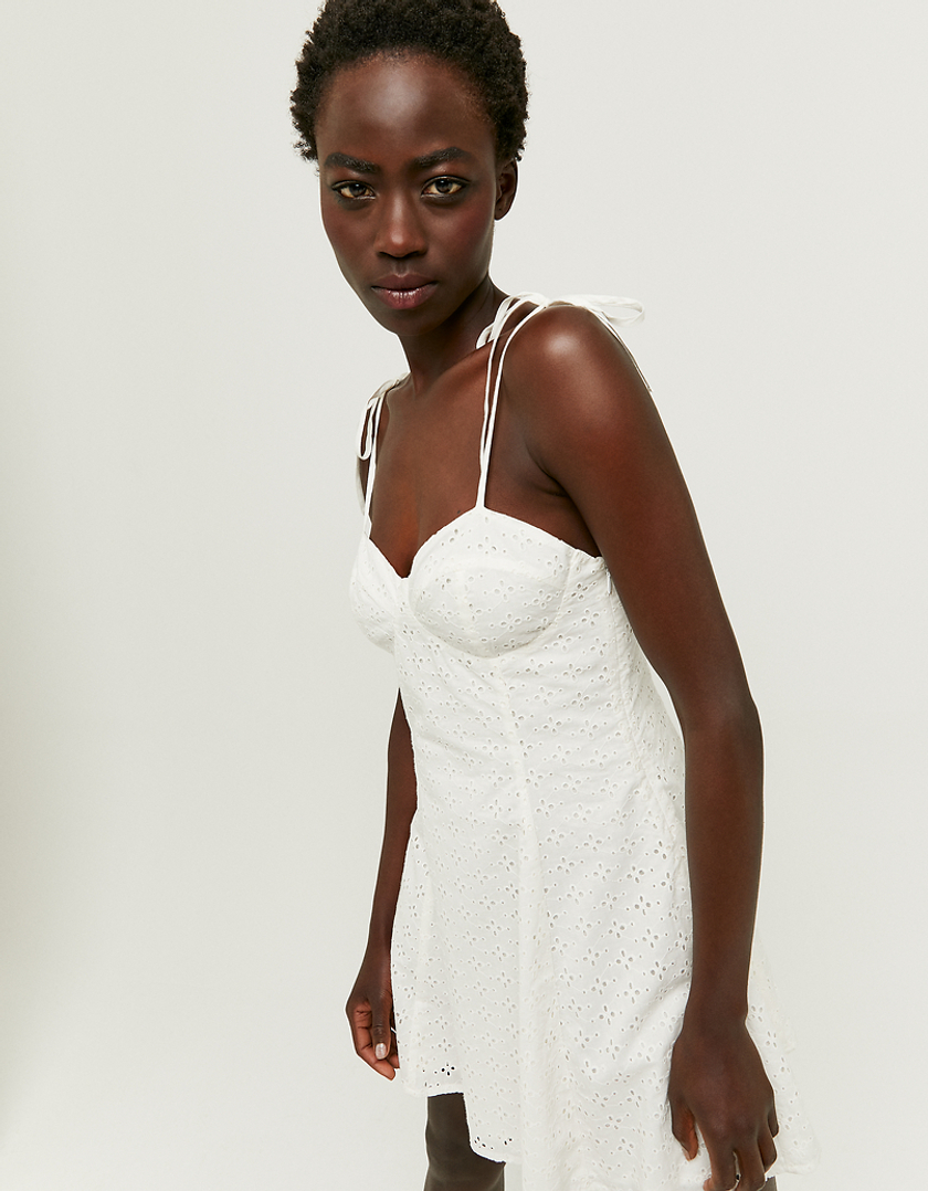 TALLY WEiJL, White Mini Dress for Women