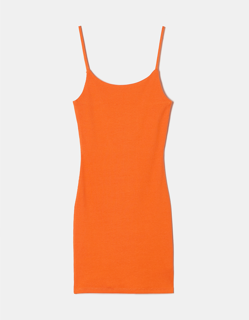 TALLY WEiJL, Vestito Corto Basico Arancione for Women