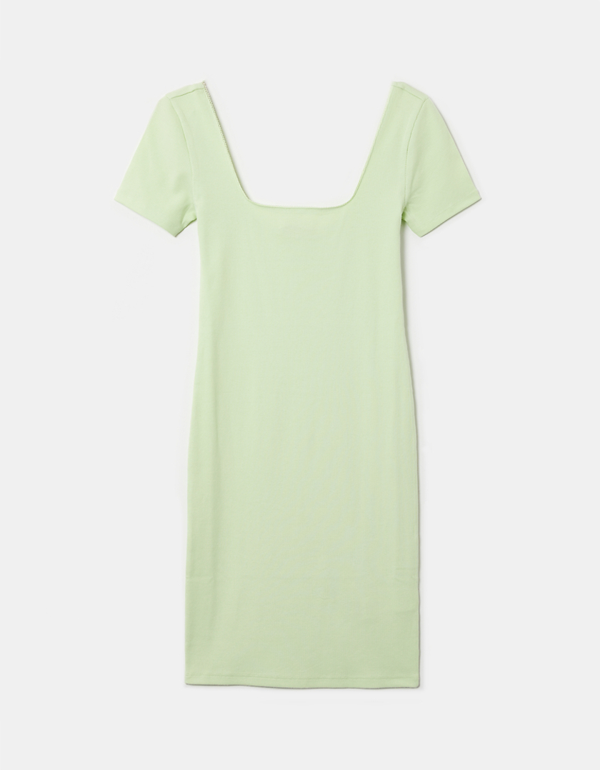TALLY WEiJL, Green Mini Casual Dress for Women