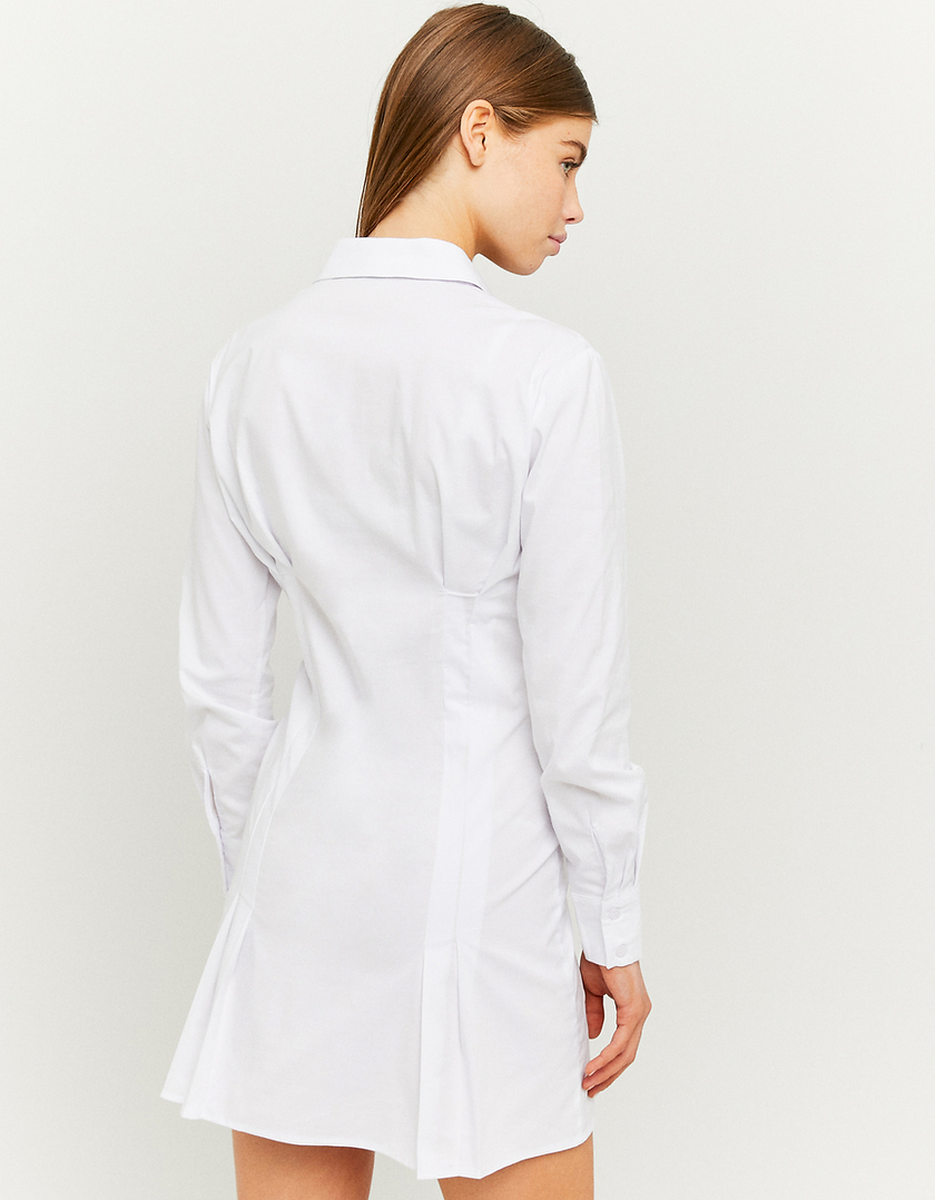 TALLY WEiJL, Weißes Mini Hemdkleid for Women