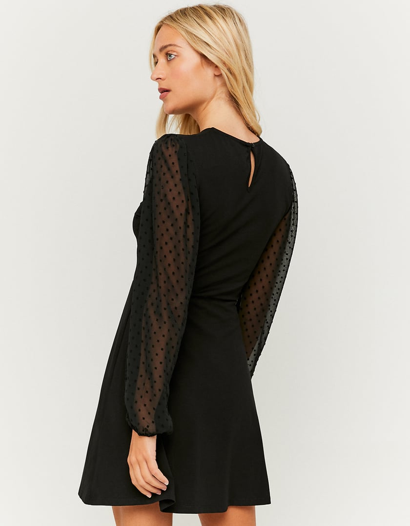 TALLY WEiJL, Robe Manches Longues Noire for Women