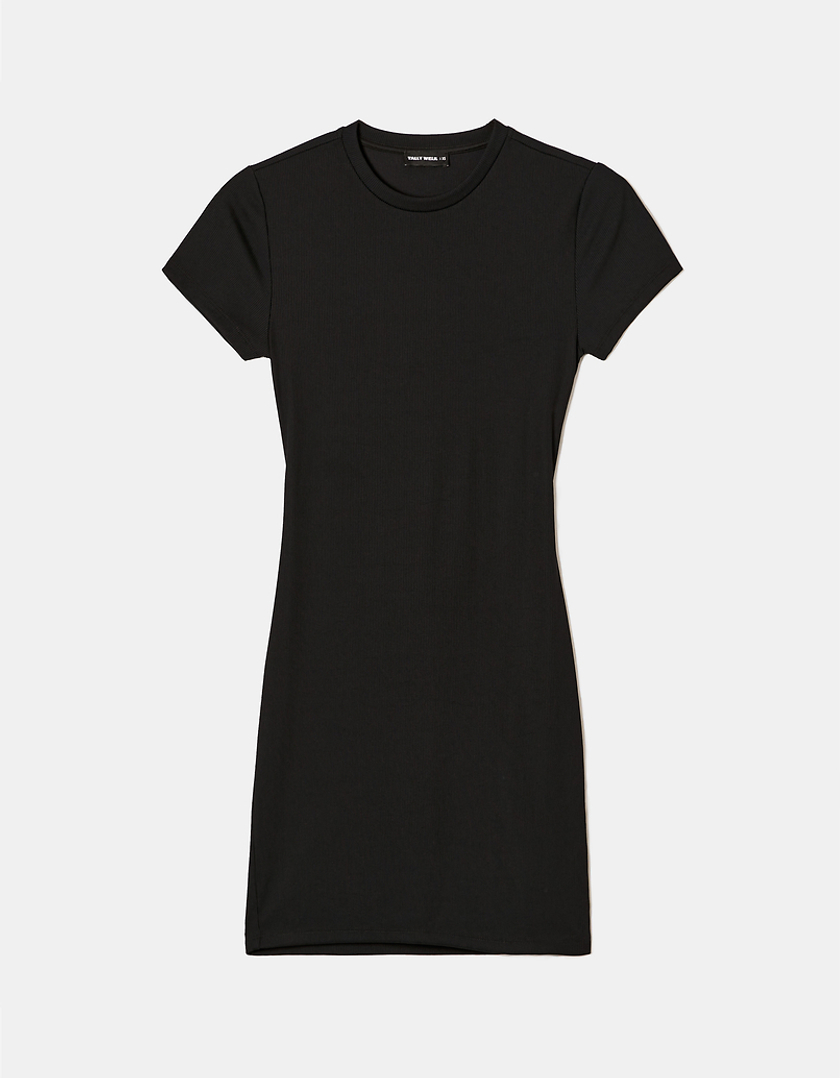 TALLY WEiJL, Black Backless Mini Dress for Women