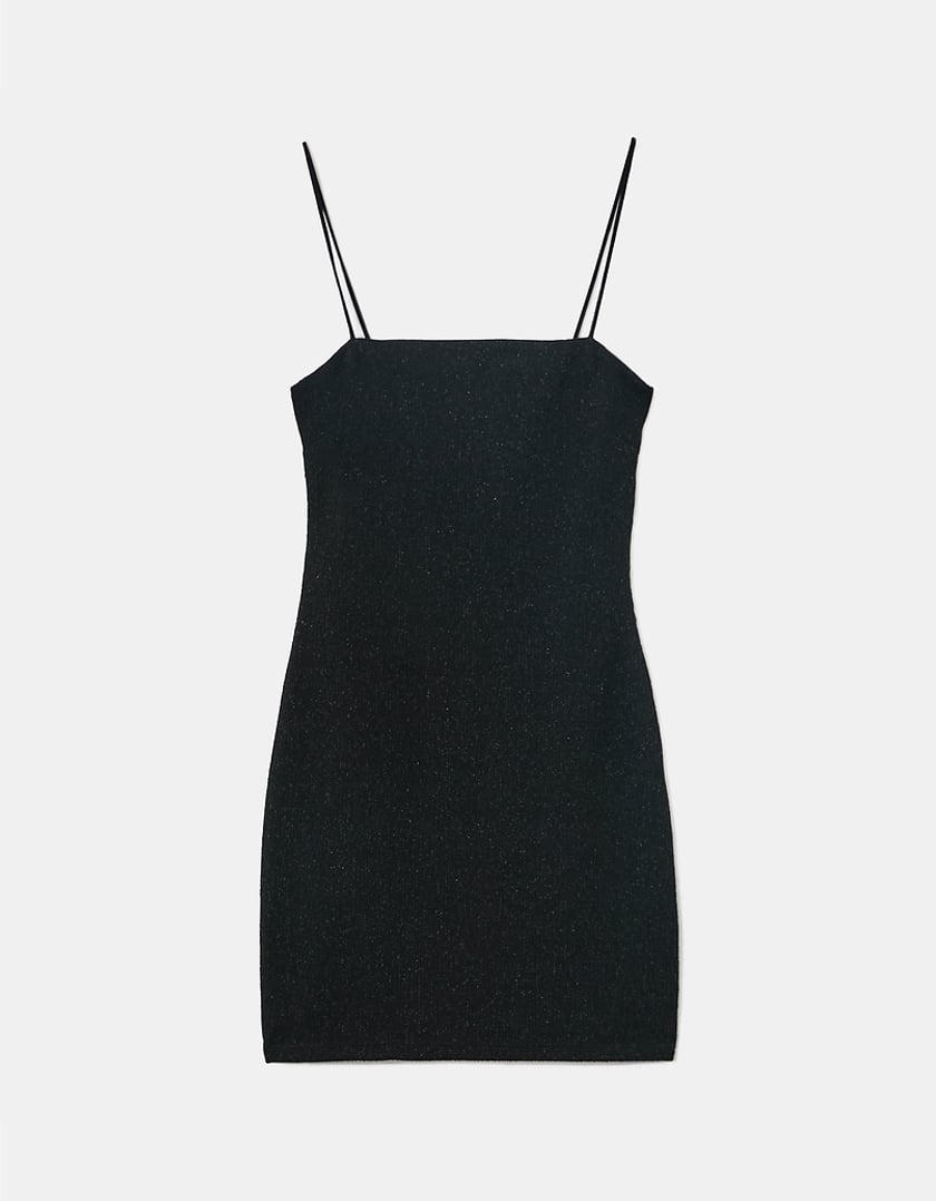 TALLY WEiJL, Schwarzes Mini Kleid aus Lurex for Women