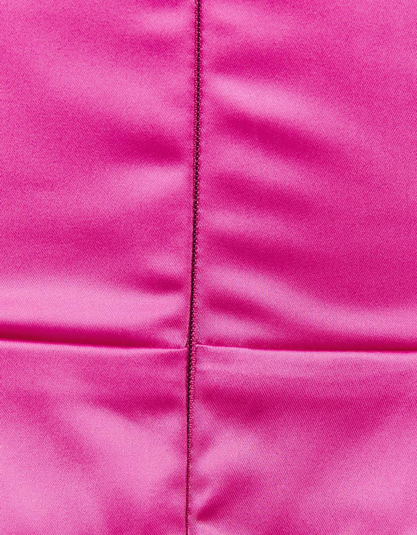 TALLY WEiJL, Różowa satynowa sukienka mini for Women