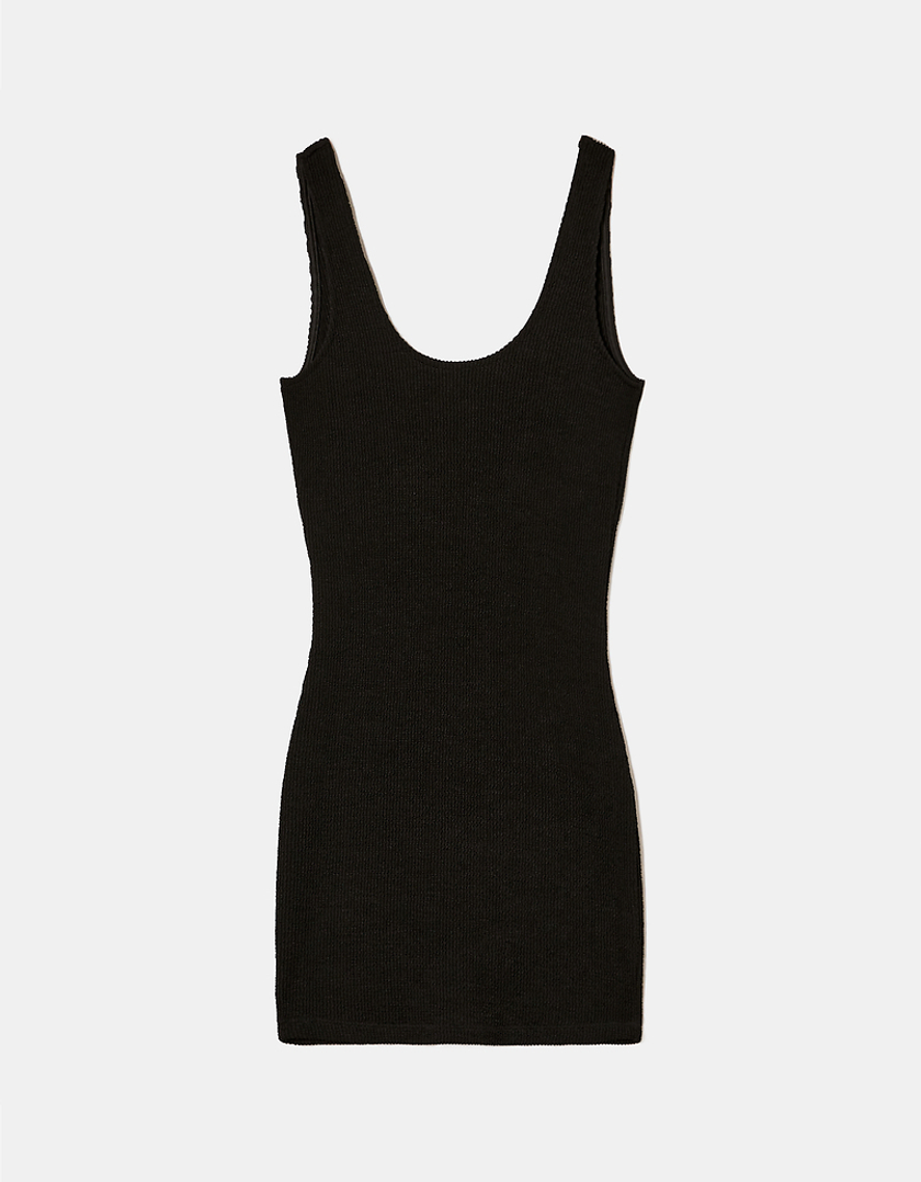 TALLY WEiJL, Black Backless Mini Dress for Women