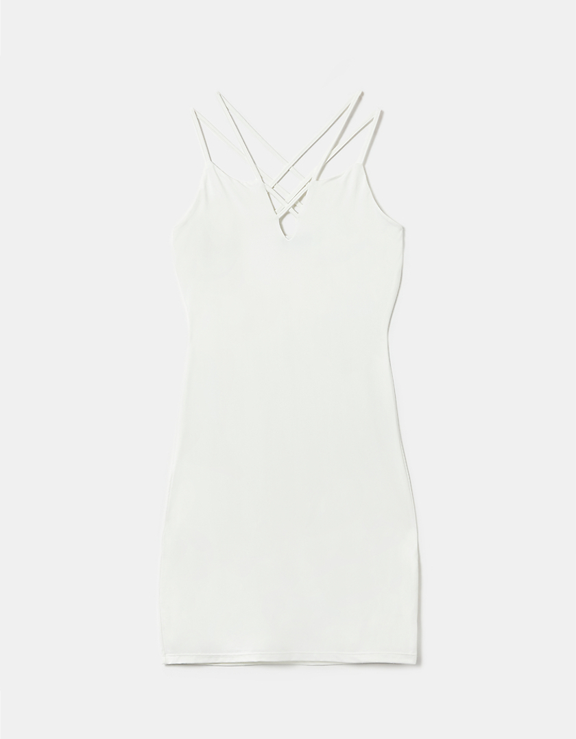 TALLY WEiJL, Λευκό Mini φόρεμα for Women