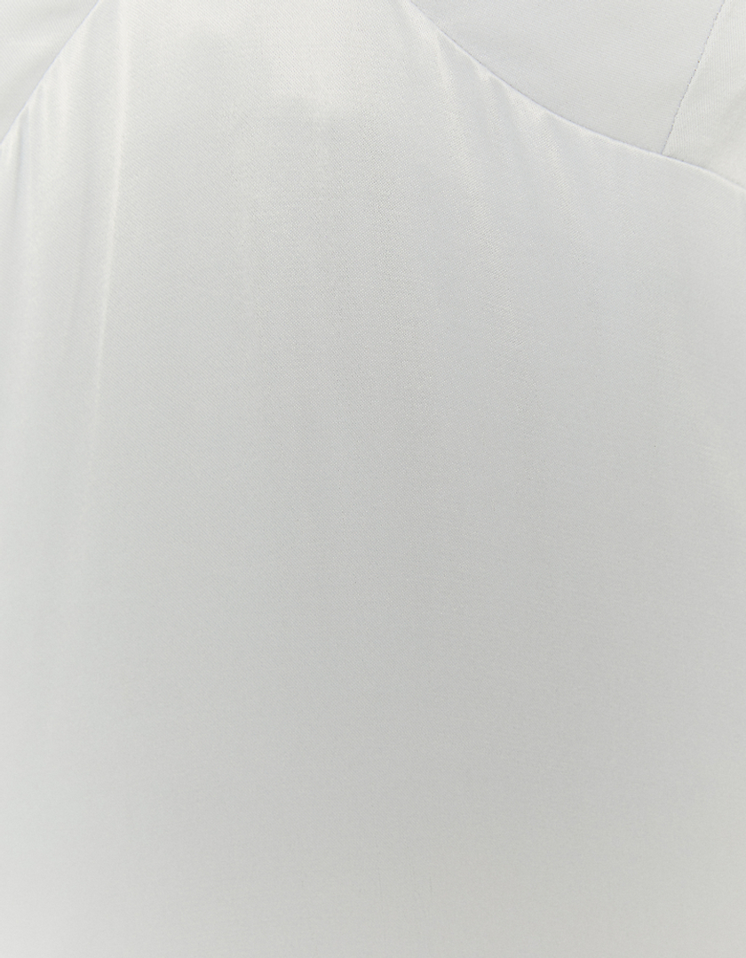 TALLY WEiJL, Weißes Mini Kleid aus Satin  for Women