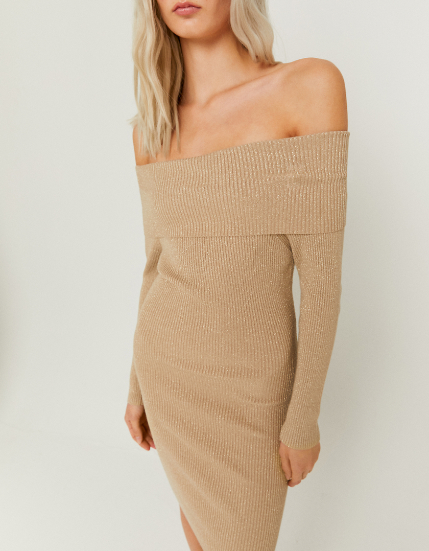 TALLY WEiJL, Robe Pull Mi-Longue Manches Longues for Women