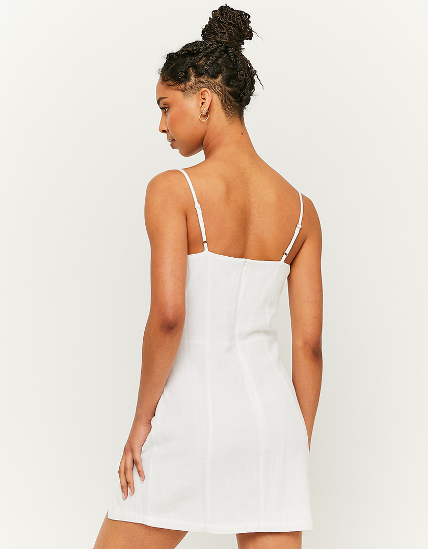 TALLY WEiJL, Slit Linen Mini Dress for Women