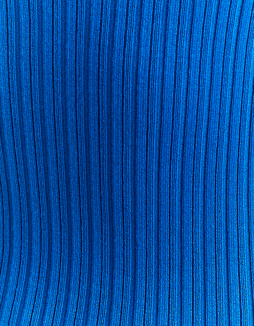 TALLY WEiJL, Blaues Maxikleid aus Strick for Women