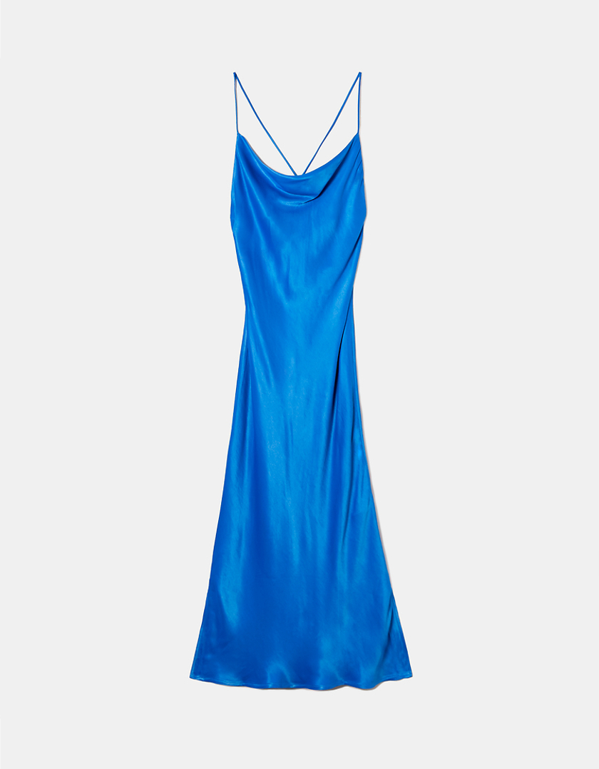 Maxi Party Kleid aus Satin | TALLY WEiJL Deutschland