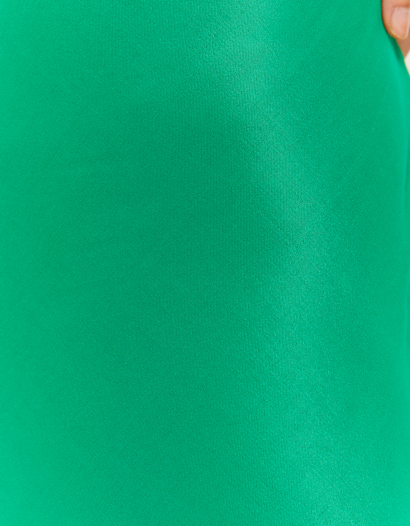 TALLY WEiJL, Grünes rückenfreies Mini Party Kleid aus Satin for Women