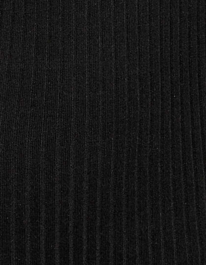 TALLY WEiJL, Φόρεμα Midi Πλεκτό Μαύρο for Women