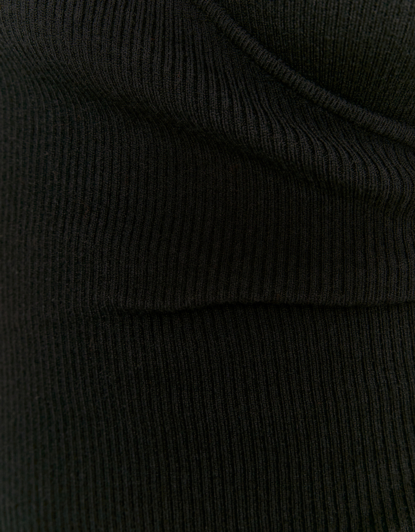 TALLY WEiJL, Black Knit Dress for Women