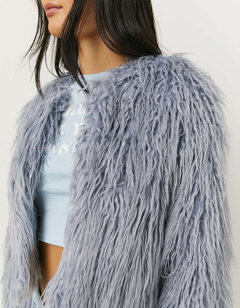 TALLY WEiJL, Faux Fur Jacket for Women