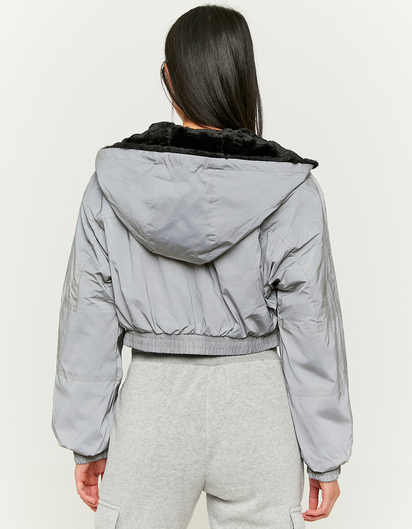 TALLY WEiJL, Reflective Hooded Jacket for Women