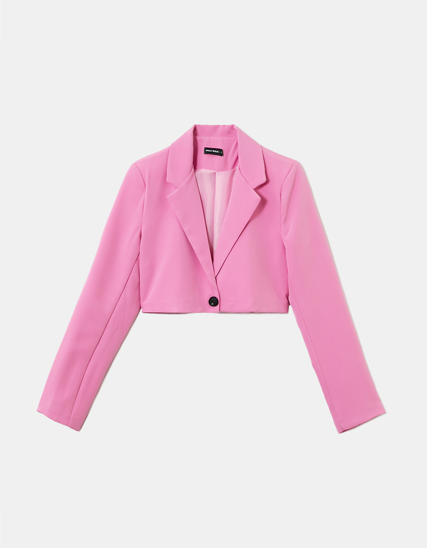 TALLY WEiJL, Pink Cropped Blazer for Women