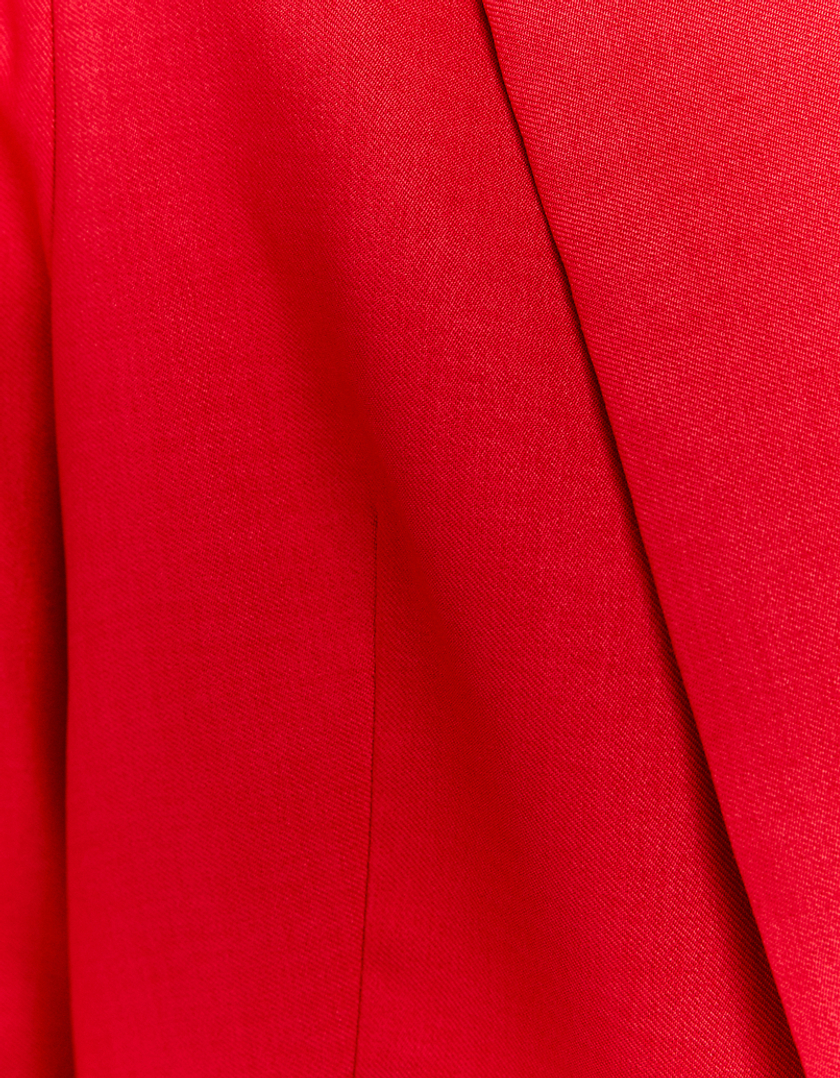 TALLY WEiJL, Red Long Sleeves Basic Blazer  for Women