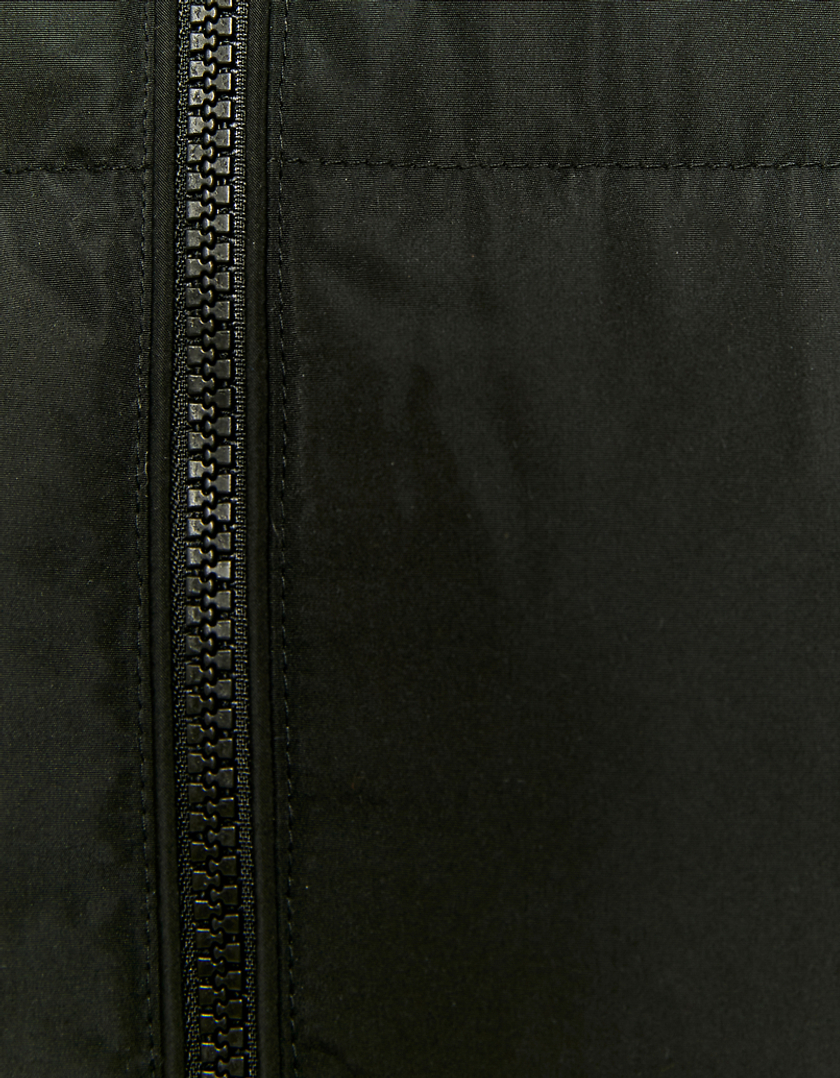 TALLY WEiJL, Black Long Sleeveless Puffer Jacket for Women