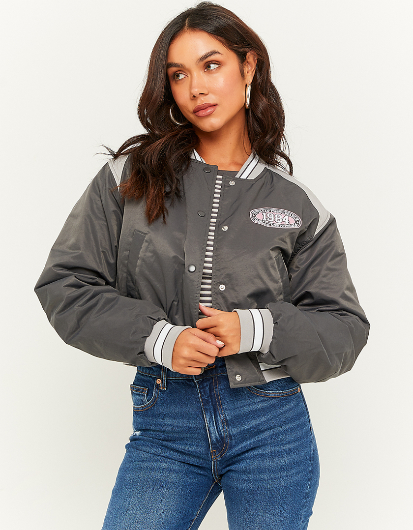 Grey Varsity Jacket TALLY WEiJL Germany