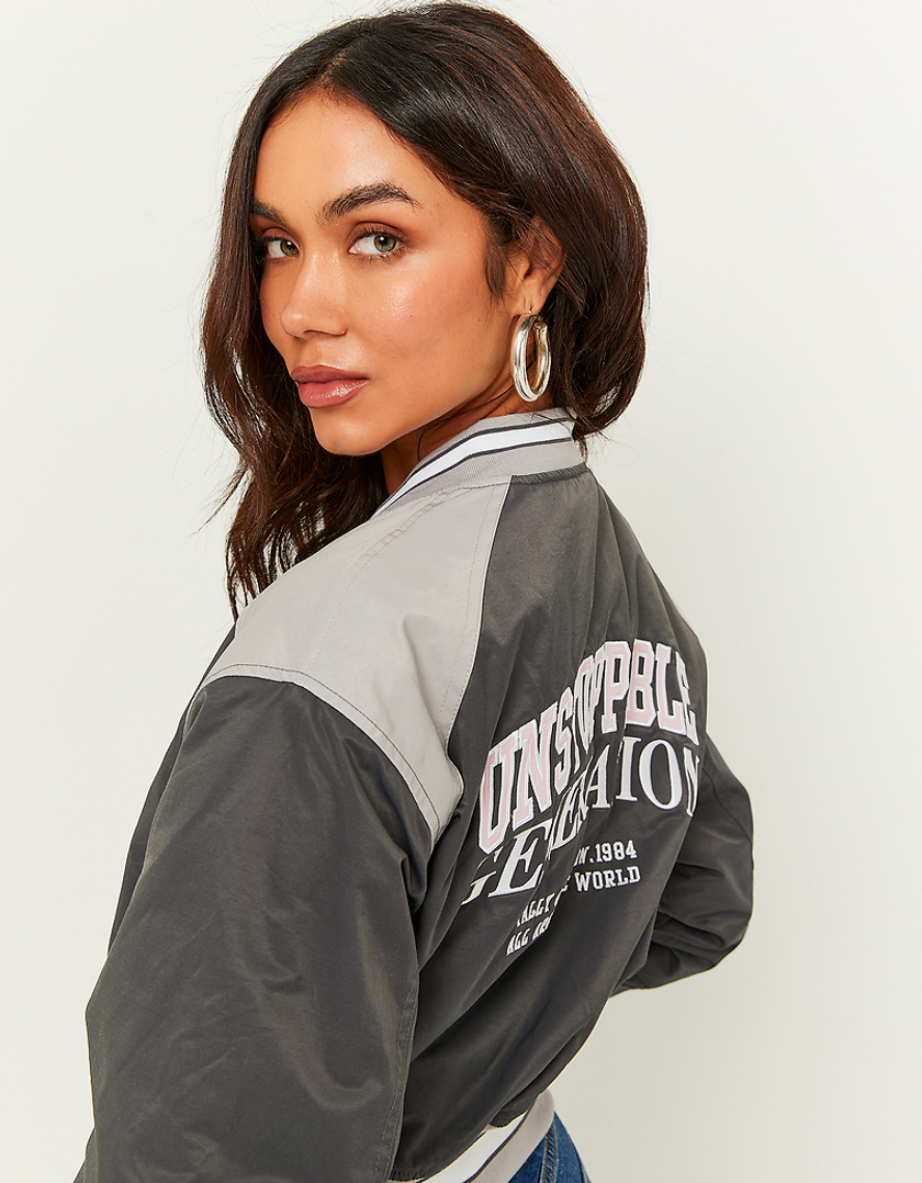 Grey Varsity Jacket TALLY WEiJL Germany