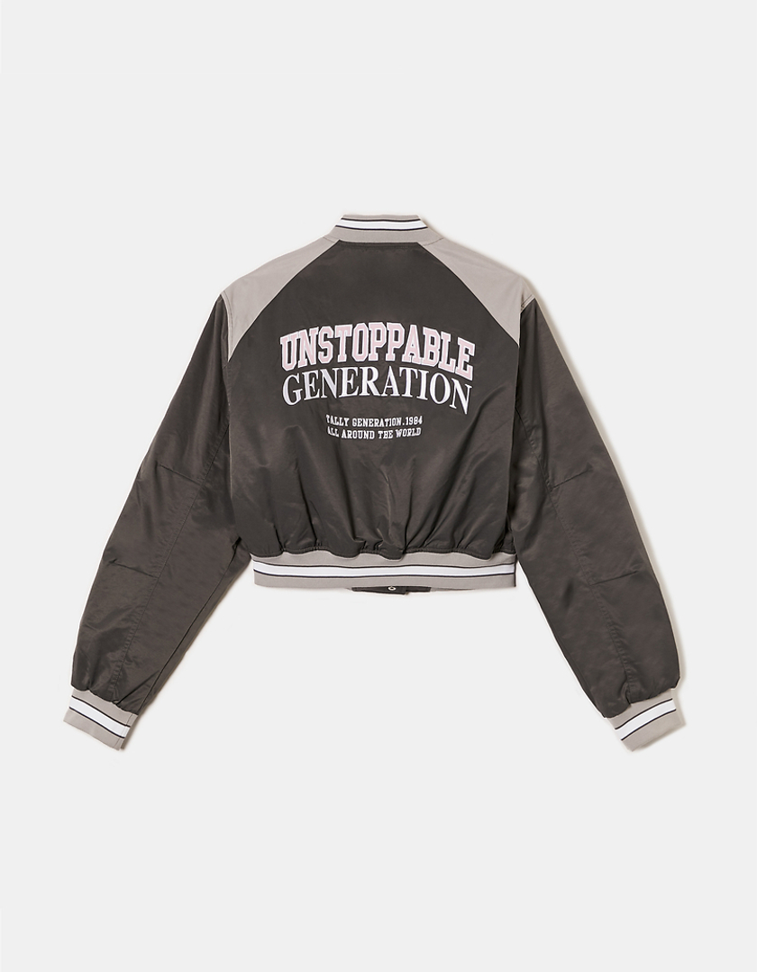 Grey Varsity Jacket TALLY WEiJL Germany