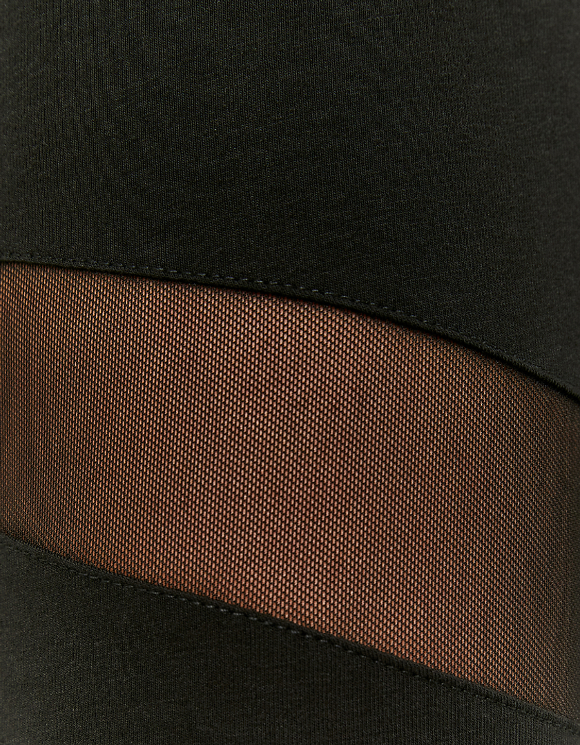TALLY WEiJL, Legging Taille Haute Sport Noir for Women