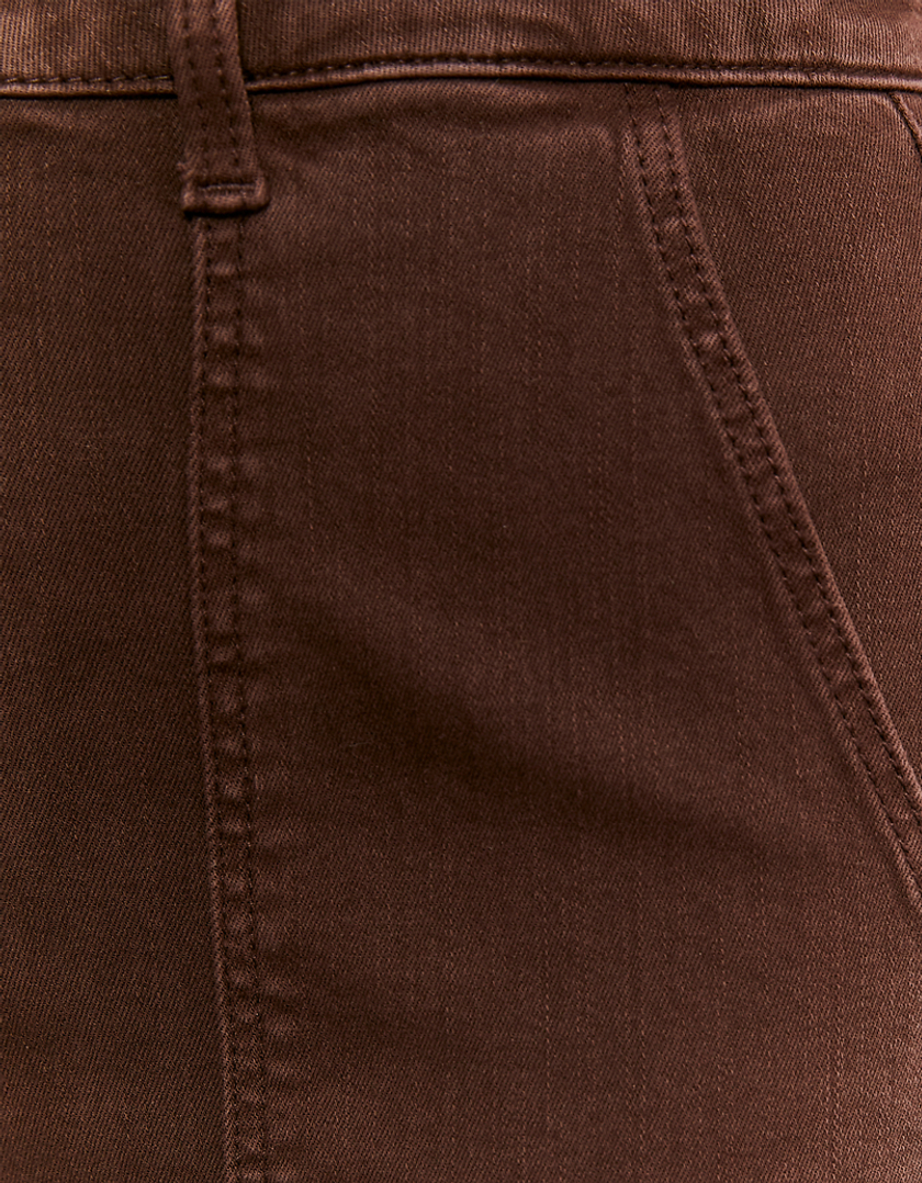 TALLY WEiJL, Brown High Waist Cargo Trousers for Women
