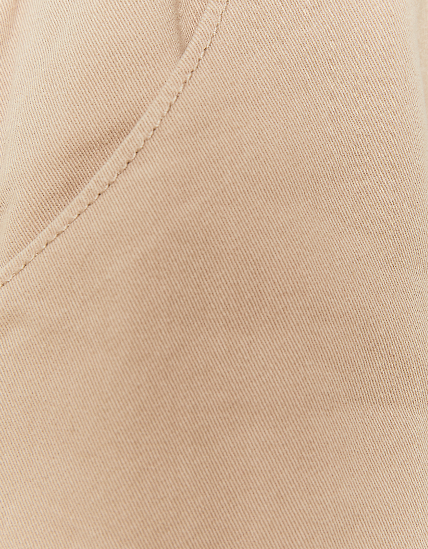 TALLY WEiJL, Brązowe spodnie poszerzane ze średnim stanem for Women