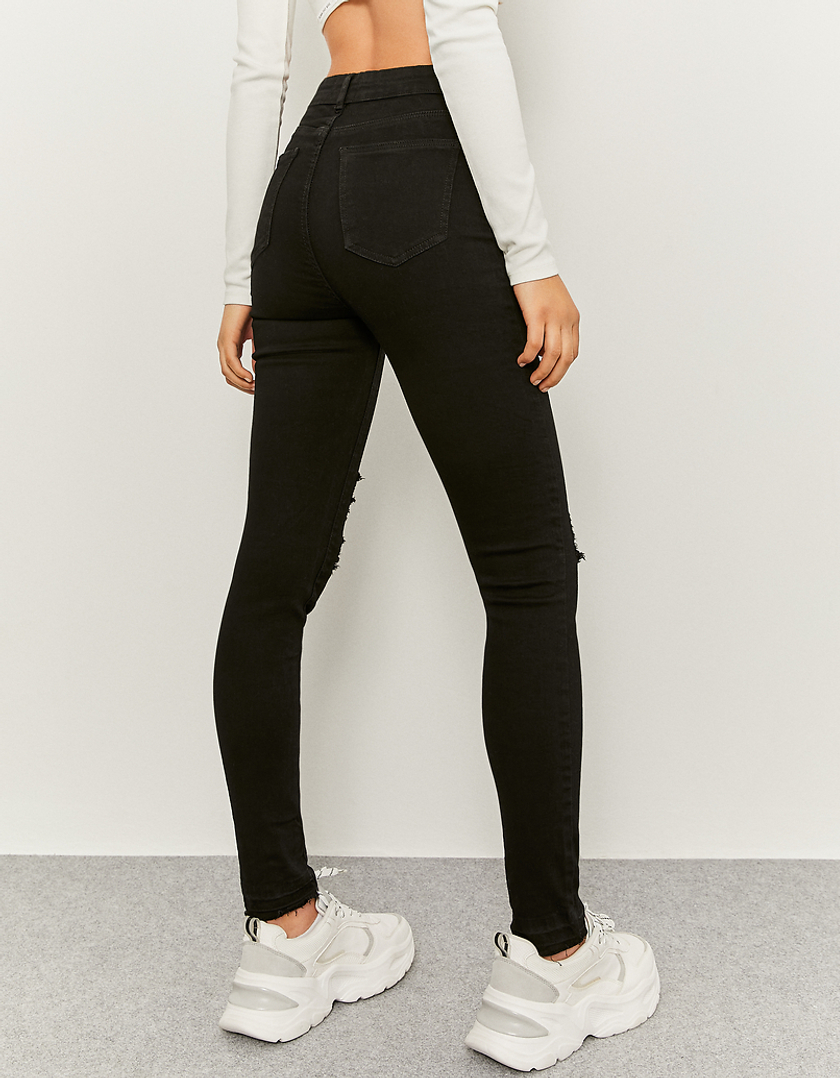 TALLY WEiJL, Schwarze High Waist Skinny Jeans for Women