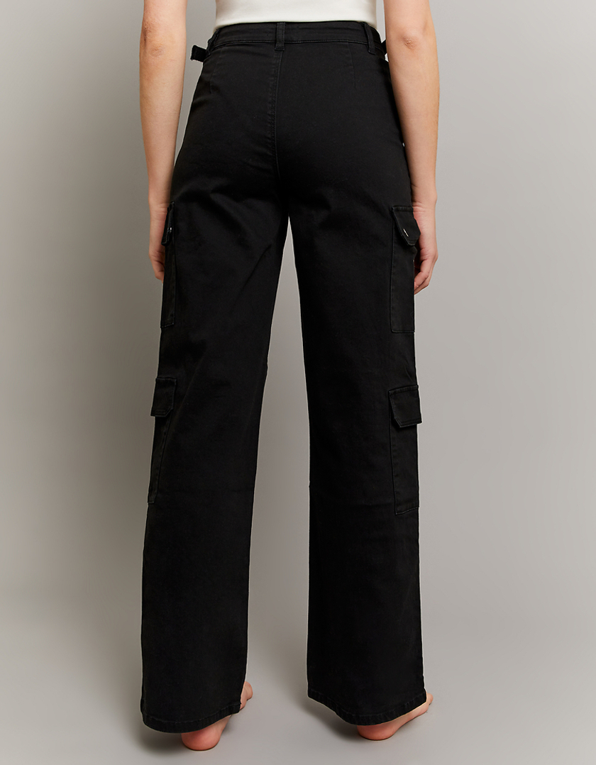 TALLY WEiJL, Pantalon large taille haute noir for Women