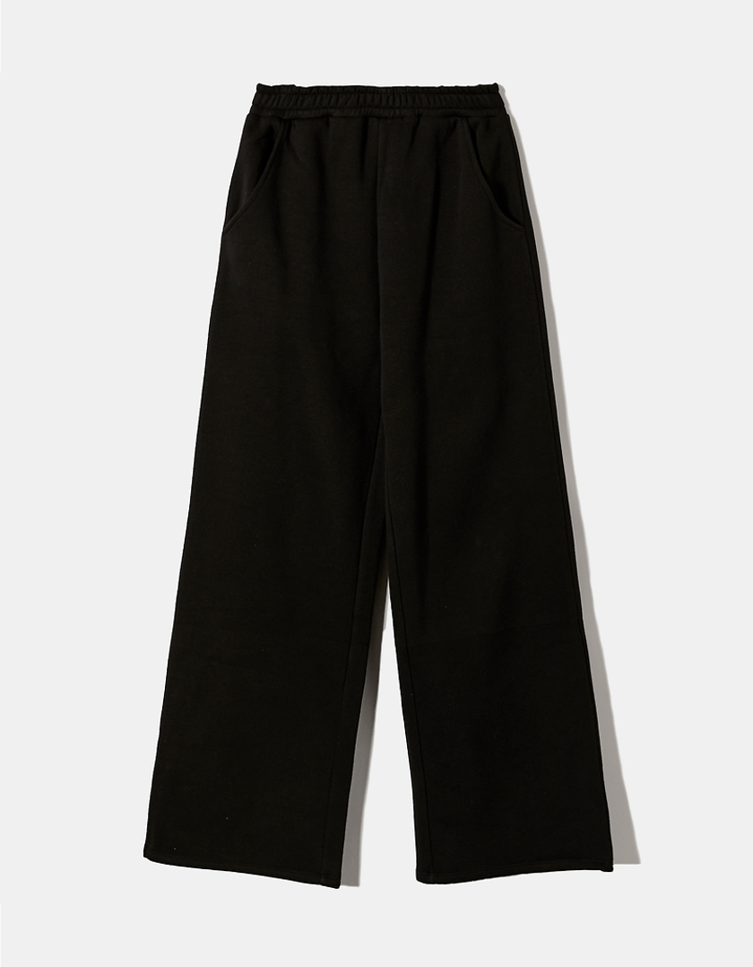 TALLY WEiJL, Black wide leg jogging trousers for Women