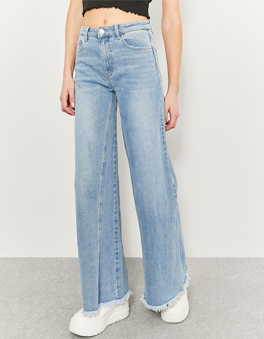 TALLY WEiJL, Ψηλόμεσο Flare Stretch Jeans for Women