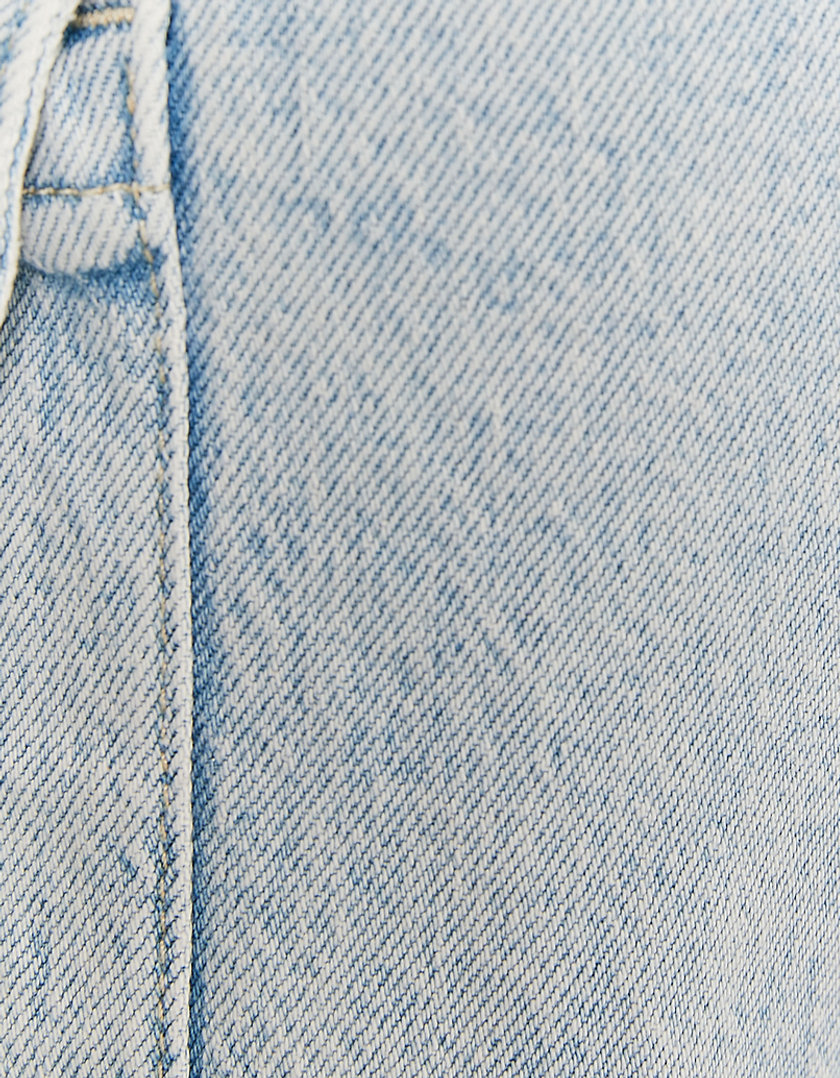 TALLY WEiJL, Niebieskie jeansy bojówki z wysokim stanem for Women
