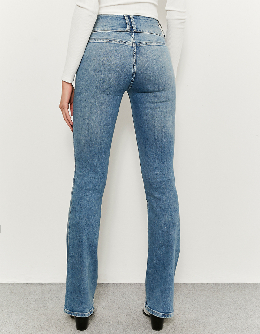 TALLY WEiJL, Jeans A Zampa A Vita Alta Blu  for Women