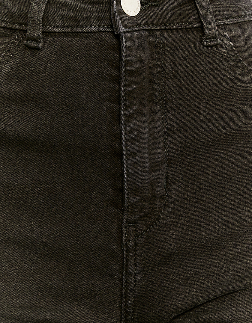 TALLY WEiJL, Czarne jeansy flare z wysokim stanem for Women