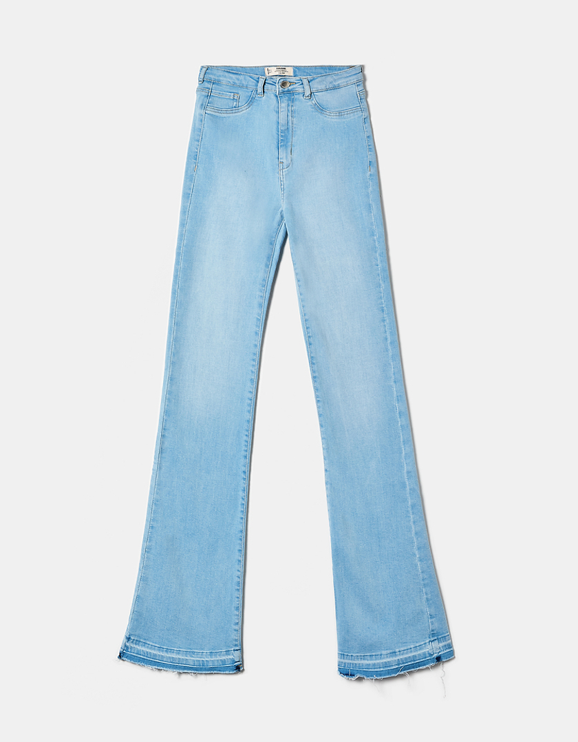 TALLY WEiJL, High Waist Flare Jeans for Women