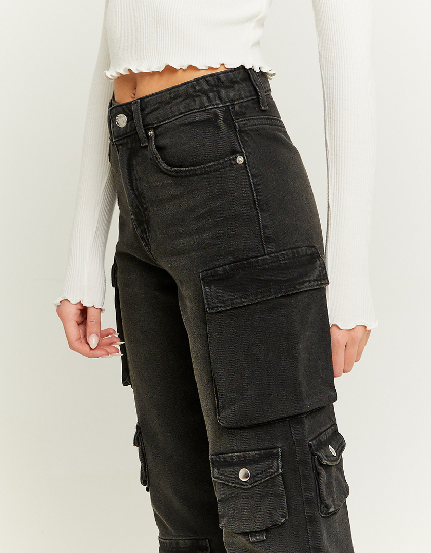 Plus Slim Multi Pocket Cargo Stretch Trouser | boohoo
