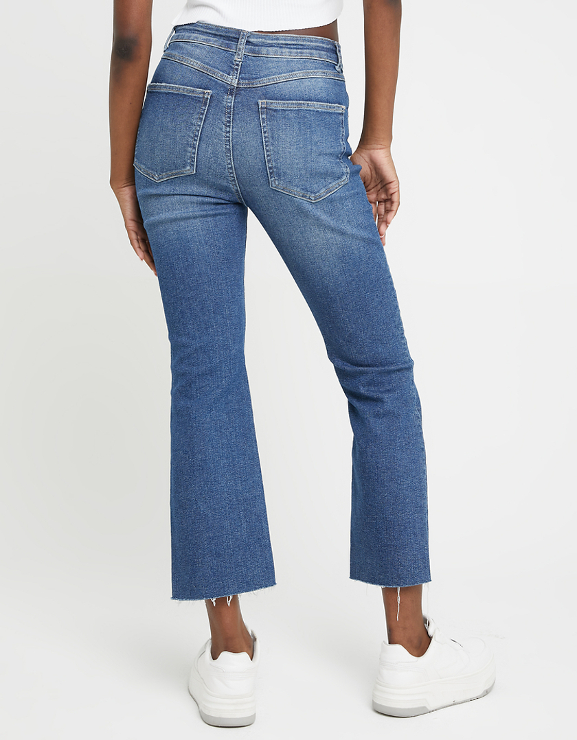 TALLY WEiJL, Jeans taille moyenne flare court for Women