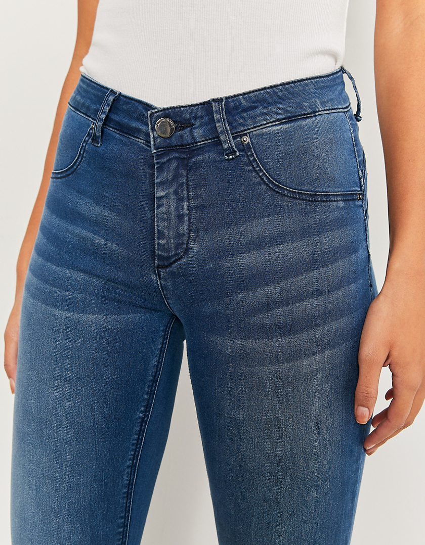 TALLY WEiJL, Jeans Push UP a Vita Bassa Blu for Women