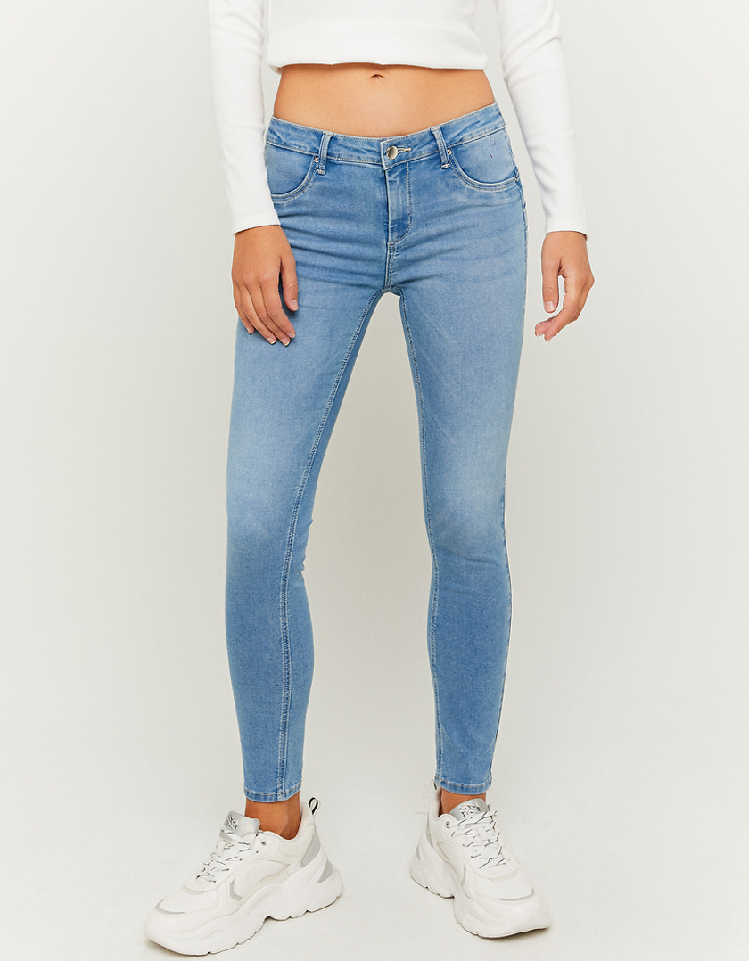 TALLY WEiJL, Blue Push Up Skinny Jeans for Women