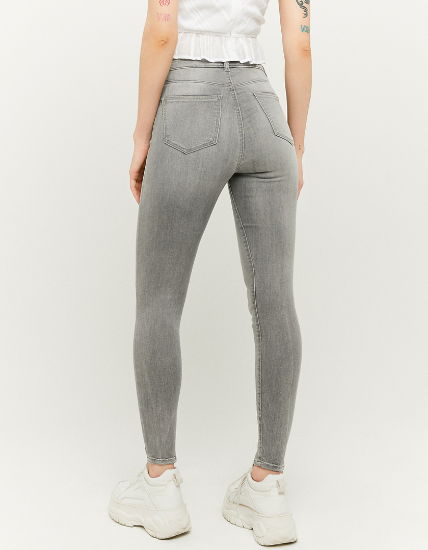TALLY WEiJL, Grey High Waist Skinny Jeans  for Women