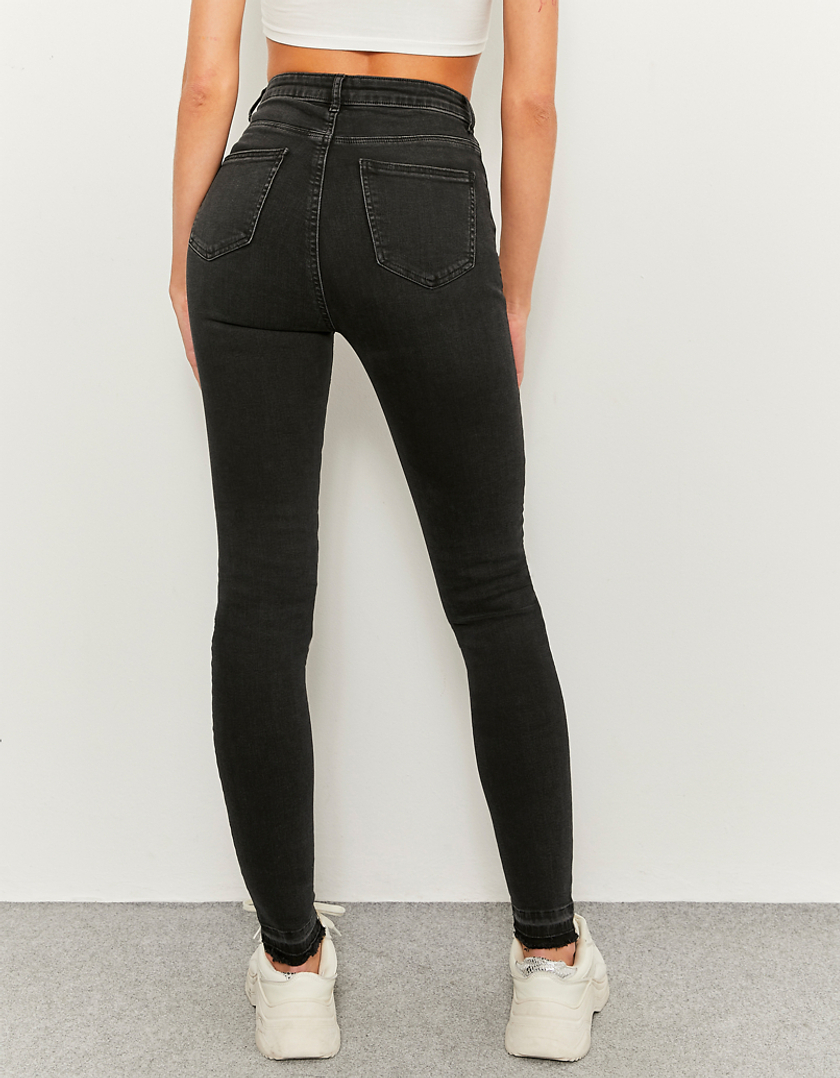 TALLY WEiJL, Jeans Taille Haute Skinny Noir for Women