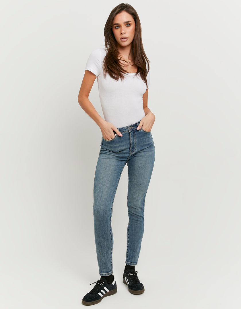 Jean Skinny Taille Haute
