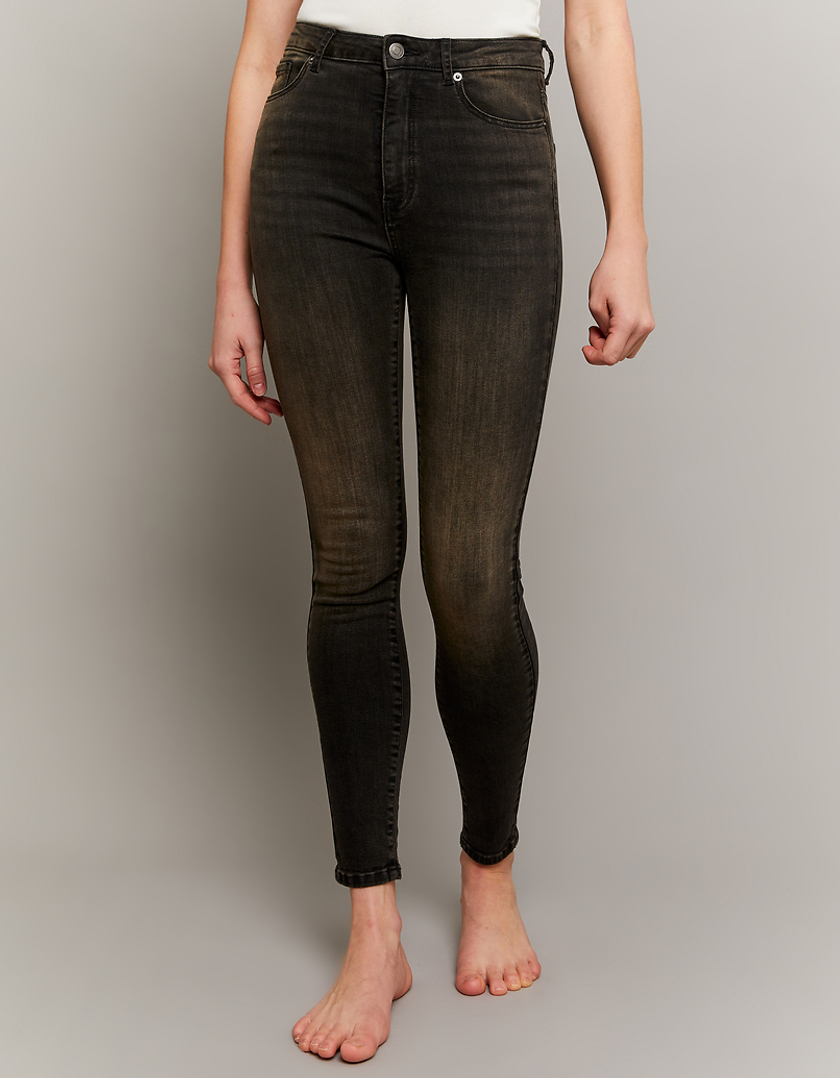 Tally Weijl - T-shirt court noir - Taille XS - Vêtements